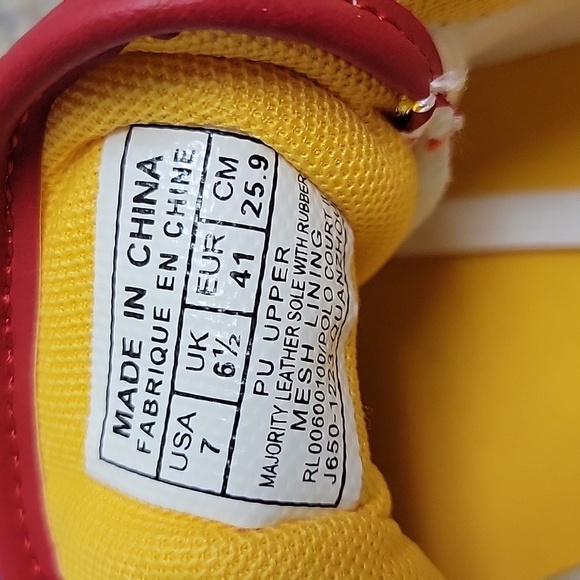 Polo by Ralph Lauren Blue and Green Kids Sneakers Sz 7 - Picture 7 of 8